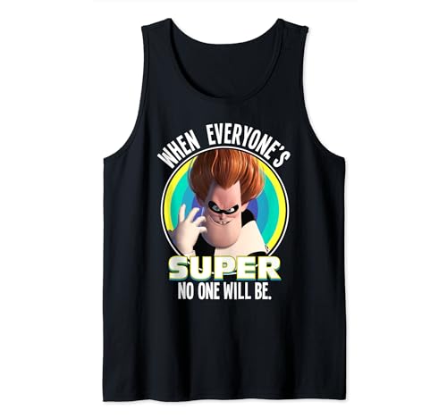 Disney Pixar Incredibles Syndrome Super Tank Top