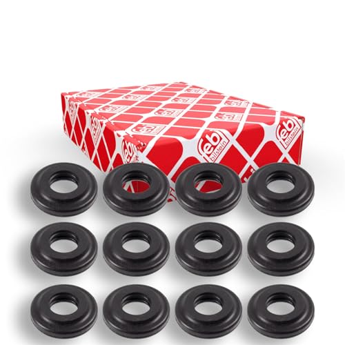 Febi bilstein 24322 Set de couvercles en caoutchouc pour couvercles de soupape, 12 pièces