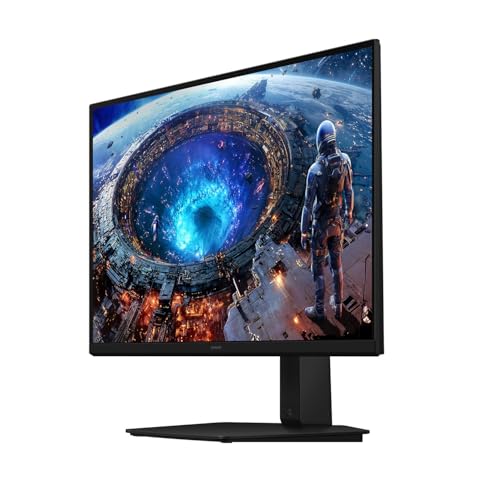 Samsung Écran Gaming Odyssey 5K G80HF 27", Écran Plat, Dalle Fast IPS, Dual Mode, 5K 180 Hz ou QHD 360 Hz, 1ms, HDR10+ Gaming, Ajustable en Hauteur, Inclinable, Pivotable, HDMI 2.1, LS27HG806EFXEN