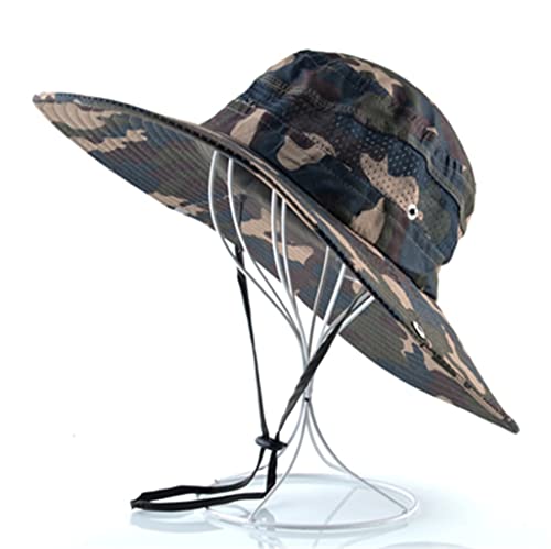 Chapeau de soleil homme outdoor pour camping pêche et activités d'été