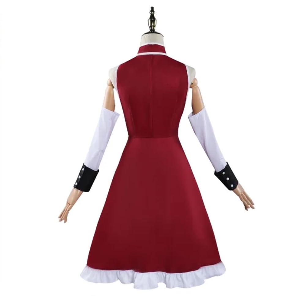 DEXSHUN Sakura Kyouko Cosplay kostium anime, sukienka na Halloween, karnawał, imprezę, akcesoria, rekwizyt
