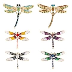 Multicolor 6pcs Dragonfly