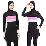 circulor Muslimischer Badeanzug Konservativer Badeanzug Bademode Frauen Swimwear Islamischer Liebe Beachwear