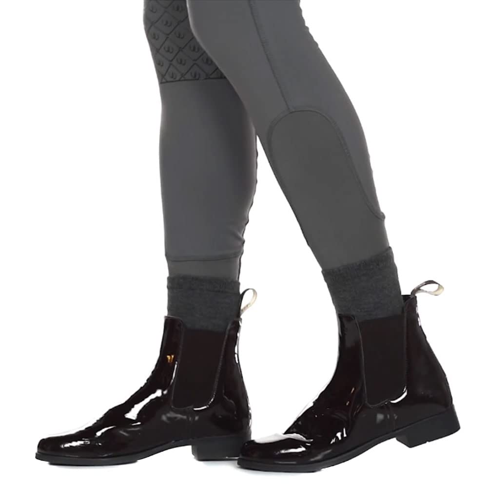 Tamaris Femmes Cuir Noir Hauteur Genou Fermeture Éclair Talon Mode Long