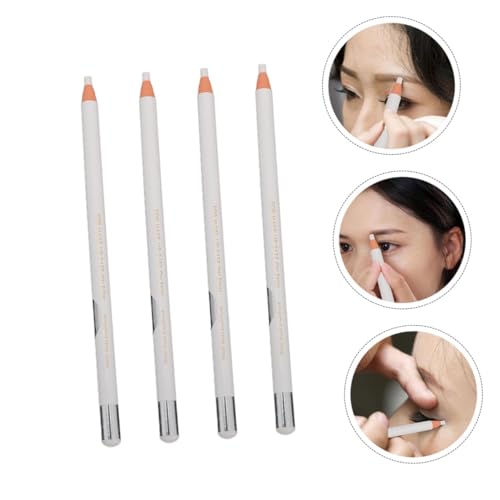 CALLARON lápices de cejas blancos 4 piezas miniatura 4
