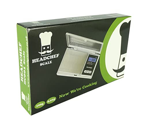 Headchef HC001 Scale 100 g, Black, Silver - Image 2