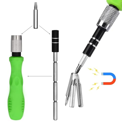 Image of 32 in 1 Interchangeble Multipurpose Mini Screwdriver Set Magnetic Slot Wrench Bits Repair Tools Kit Set Combination Screwdriver Set for Home Appliance,Laptop,Mobile,Computer