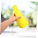 VANZACK 3pcs Cheer Megaphone Noisemaker Toy for Parties Sports Events and Concerts Material Horn for Cheerleading and Atmosphere Enhancement Yellow