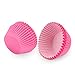TRUSBER Pink Baking Cups, 100 pieces Paper Cupcake Liners Wrappers Nonstick Muffin Molds Baking Cup Holders for Wedding, Birthday, Baby Shower or Holiday Party (Pink)