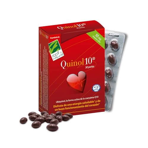 Coenzima Q10   Ubiquinol Kaneka   30 perlas de 50 mg   Contribuye al Funcionamiento Normal del Corazón   Vitaminas B1, C y Zinc   Ayuda a Disminuir el Cansancio   Alta Biodisponibilidad   100% Natural