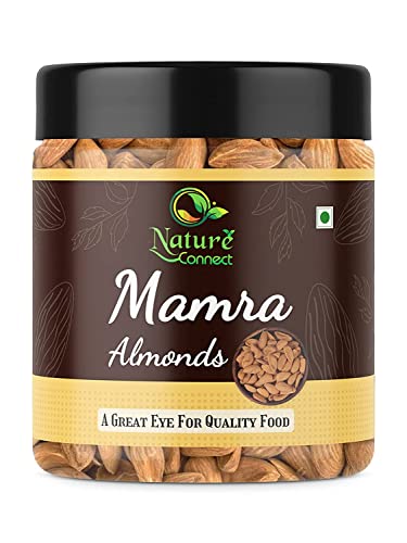 Nature Connect Mamra Giri Almonds - & Bold Size Bidam Rich in Oil 250 gms, More Nutritious, Mamra Badam_Packing May Vary image 3