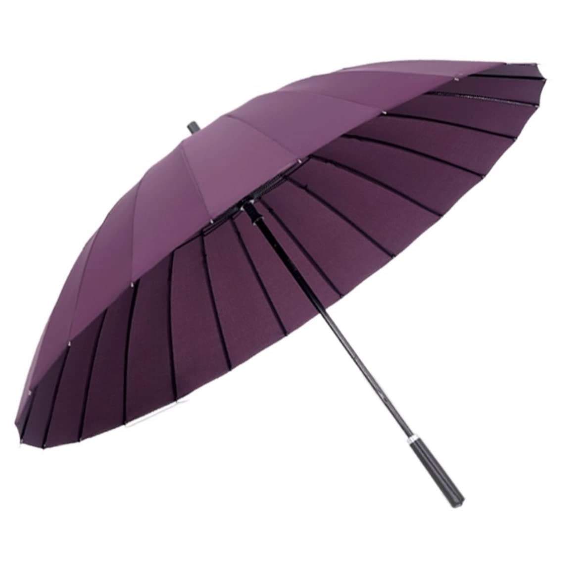 Regenschirme Winddichter Großer Regenschirm Herren Business Outdoor Regenschirm Golfschirme Regensturm Damen Regenschirm Umbrella(Purple)