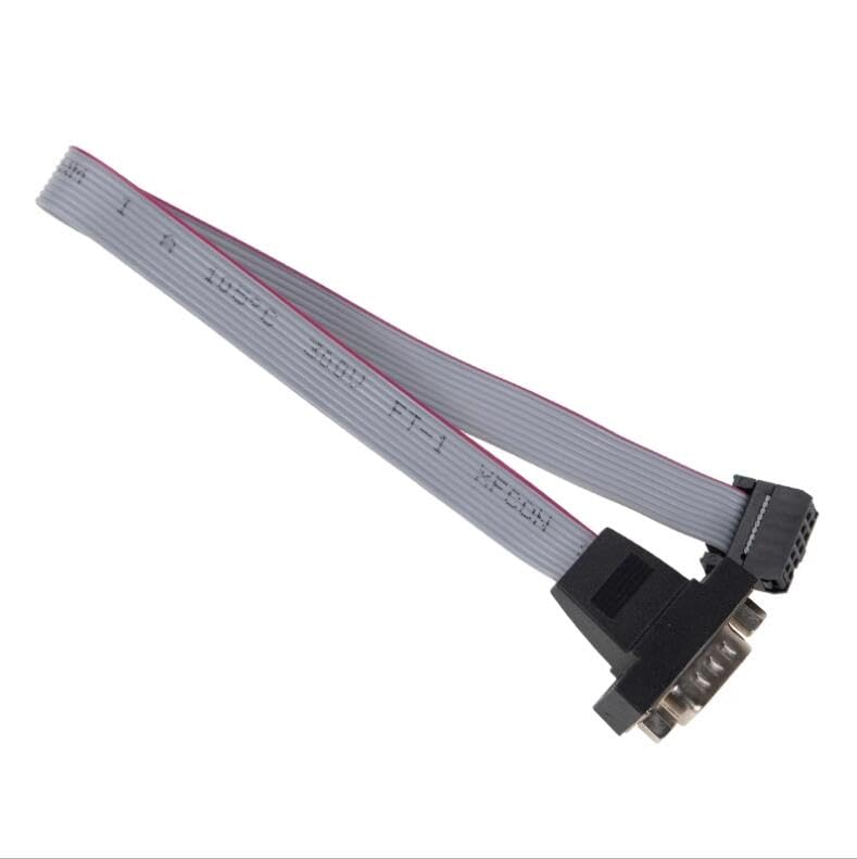 Wiring Connecting Terminals - 30CM FC10 to DB9 2.54mm pin RS232/RS485 Male External Device Serial Cable - (Style: A)
