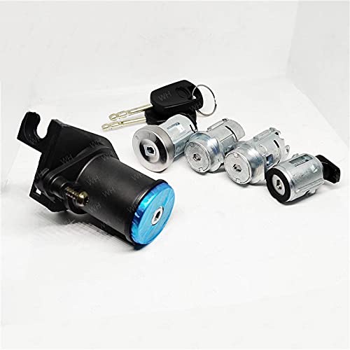 OEM 1479661 2S61-A22050N-CK 2S61A22050NCK kompletny zestaw zamków drzwi/pasuje do Ford FIESTA MK5 FUSION 2001-2008 cylinder blokady