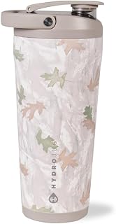 Botella mezcladora de proteínas aislada, 24 oz, mezcla silenciosa, camuflaje