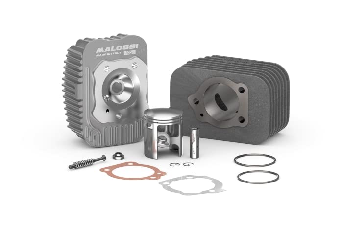 GRUPPO TERMICO CILINDRO MALOSSI Ø 43 IN GHISA 65CC CON SPINOTTO Ø 10 CIAO PX 50