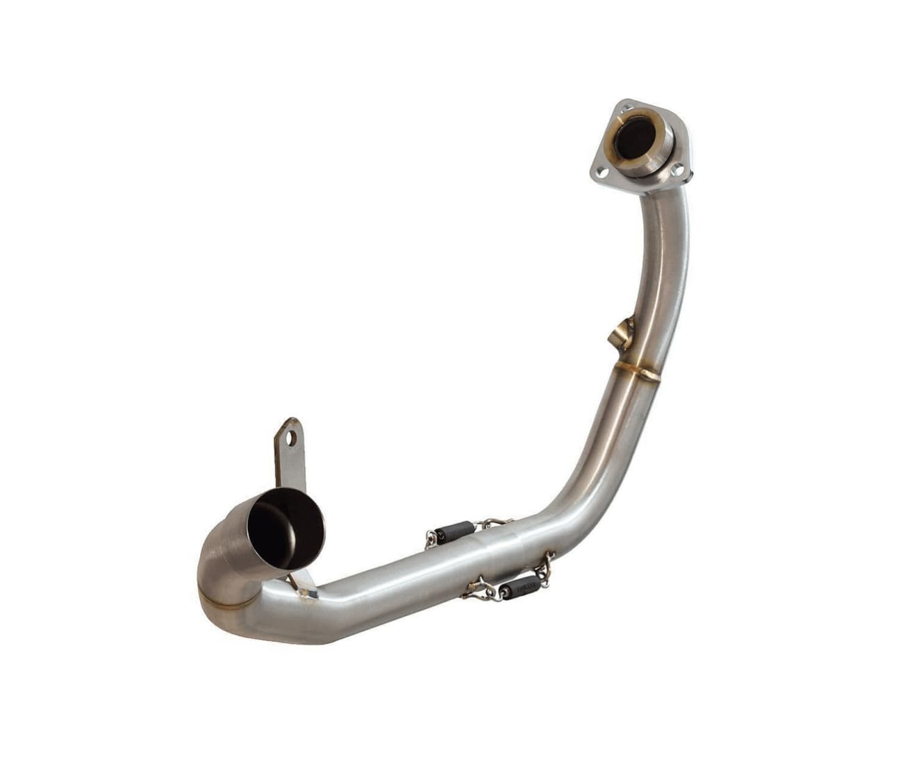 compatible avec/remplacement pour 125 DUKE / 125 RC - 21/23 - COLLECTEUR ECHAPPEMENT INOX - SPARE