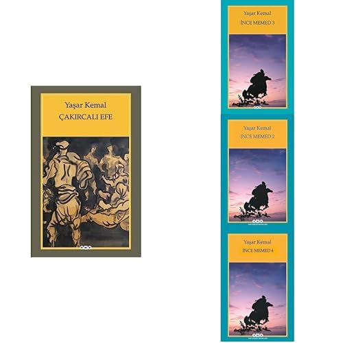 Çakırcalı Efe,İnce Memed 3,İnce Memed 2,İnce Memed 4-4 Kitap Set