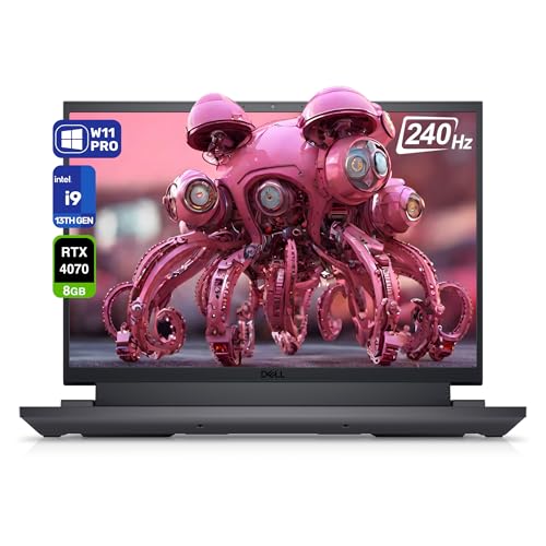 Dell G16 7630 Gaming Laptop, Intel Core i9-13900HX, 32 GB DDR5 RAM, 1 TB NVMe SSD, 16" QHD Display, NVIDIA GeForce RTX 4070, Backlit Keyboard, W11 Pro, Metallic Nightshade