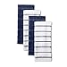 KitchenAid Albany Lot de 4 torchons de Cuisine en Saule Bleu/Blanc 40,6 x 66 cm