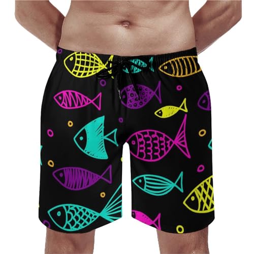 Shorts de bain homme poisson pour vos journées de plage