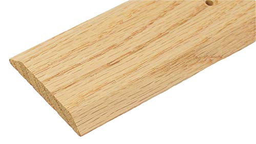 3 FT Unfinished Oak Floor Transition Strip – Solid Wood