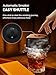 Electric Whiskey Smoker Kit,Rechargeable Cocktail Smoker Kit with 6 Wood Chips Built in Electric Lighter, No Butane Needed Drink Smoker Kit Bourbon Whiskey Gifts for Men Dad Husband Lovers Friends