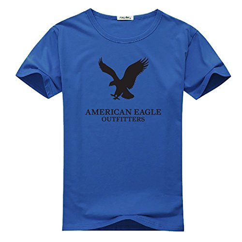 Hpyeed American Eagle Outfitters Logo for Men Printed Short Sleeve Tee T-shirt