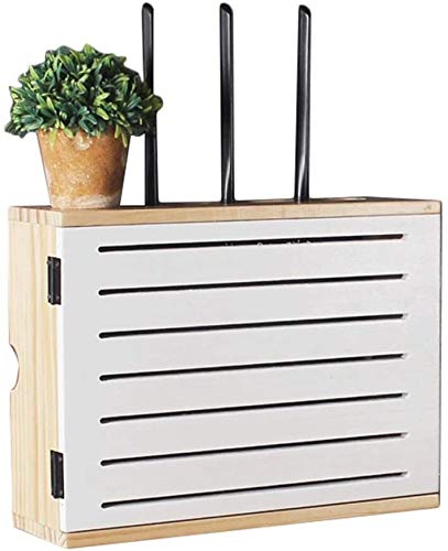 TAO-Baldas para Esquina WiFi madera sólida plataforma router inalámbrico Cover