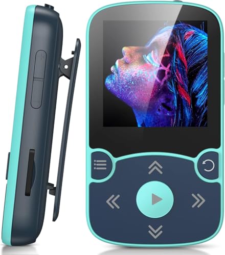 AGPTEK MP3 Player with Bluetooth 5.3, 32GB