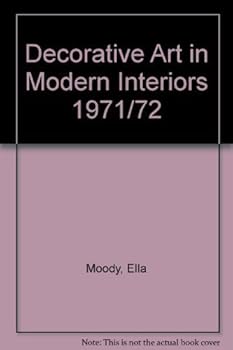 Hardcover Decorative Art in Modern Interiors 1971/72 Book