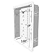 Legrand - OnQ Cable Management, In-Wall Media Box, Dual Purpose Structured Wiring Enclosure, TV Home Theater Recessed Storage Box, 17 Inch, White, ENP1700NA