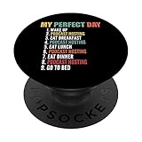 Alojamiento de podcast divertido My Perfect Day PopSockets PopGrip Intercambiable