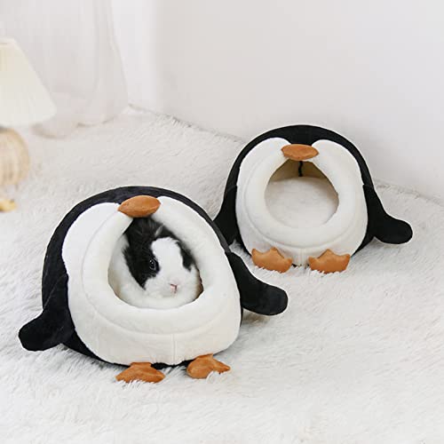 Maison de hamster pour cochon d'Inde lit d'hiver chaud velours rongeur - 3