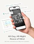 Dr.Care VistaView Lite Intelligent WiFi Moniteur bébé - 4” 720P Séparer l'écran & 1080P Contrôle de l'application de caméra, alertes de mouvement, HD Vision nocturne, 3000mAh Batterie, 2-Way Parler, Multi-User, Triple Sécurité, 1000ft Portée