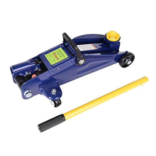 Aain Floor Jack,2 Ton Heavy Duty Car Jack,Lifting Range 5-1/8" To 13",Hydraulic Low Profile Trolley Service Floor Jack,4,000 Lb Capacity,Blue(Aa051) #TOP5