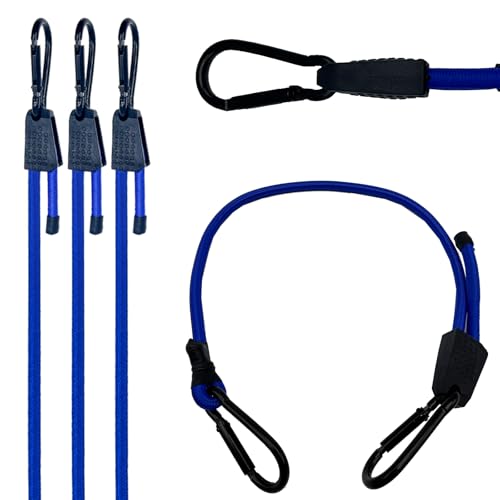 Blue Ox Bungee Cord with Safety Hooks (4-Pack)