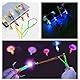 20 Stück LED Leuchtspielzeug Partyartikel, Leuchtspielzeug Schleuder, Fliegendes Spielzeug Party Set, Led licht nacht Hubschrauber, Led Springendes Spielzeug für Kinder, Mitgebsel Kindergeburtstag