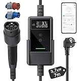 【Recharge Pratique & Flexible】Le cable type 2 16a s’utilise partout : à domicile comme borne murale ou en déplacement comme station de charge mobile. Grâce au design plug-and-play, aucun électricien n’est nécessaire pour l’installation – une recharge simple, rapide et sans contrainte.