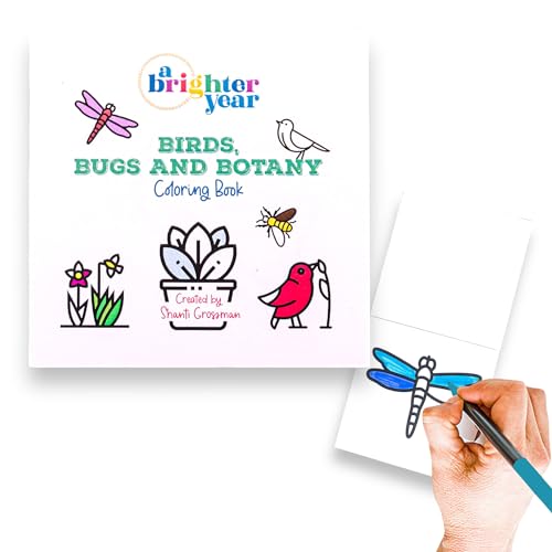 A Brighter Year Mini Coloring Book
