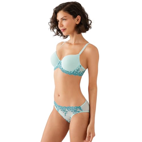 Image of Wacoal Womens Embrace Lace Lightly Padded Underwire Mid Coverage T-Shirt Bra, 853191