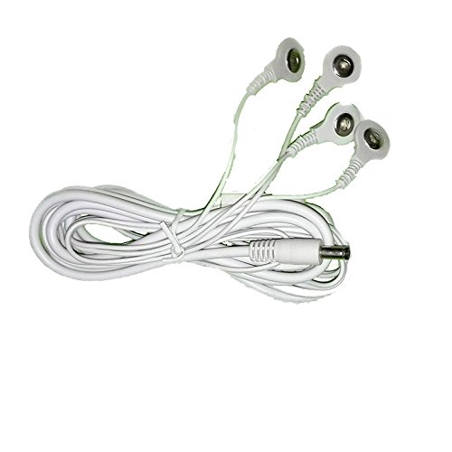 Accesorio de Terapia de Masaje Bioeléctrico DDS - Cables de Conexión (tensoras) para Guantes, Calcetines, Bandas para la Cintura, etc. Instrumentos Hebei Hualin para el Equilibrio Ácido-Básico miniatura 1