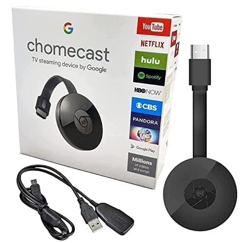 MVC Enterprise Google Chromecast TV Streaming Device, V/LED
