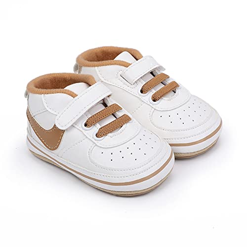 Clowora Unsex Baby Shoes Boys Girls Infant Sneakers Non-Slip Soft Rubber Sole Toddler Crib First Walker Lightweight Shoes thumb #4