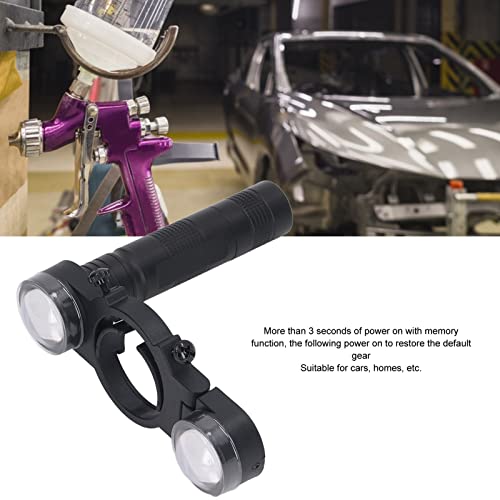 Image of 3 Gear Universal Paint Spray Guns Light(28 to 42mm Diameter), Car Electric Paint Guns Lamp with 4 Light Cover and 2 Batteries, for Car and Home Decorating