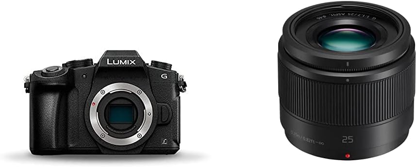 Panasonic Lumix DMC-G80EG-K Fotocamera Digitale Mirrorless, Dual I.S.2, Video 4K, Solo Corpo Panasonic Lumix DMC-G80EG-K Fotocamera Digitale Mirrorless, Dual I.S.2, Video 4K, Solo Corpo
