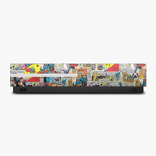Xbox One S habillage vinyle Superman DC Comics haute définition
