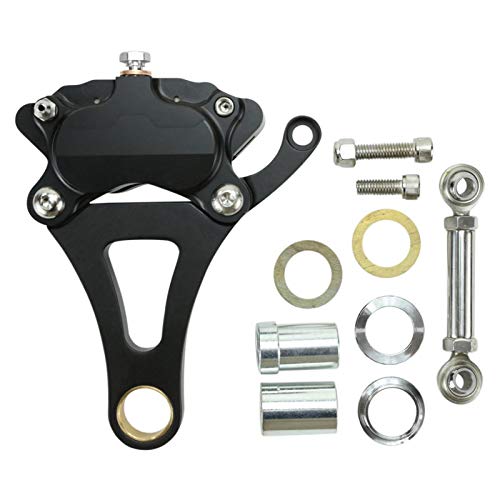 Moto Iron 116-0059 Springer Front End Brake Caliper Kit Left Side Black cover