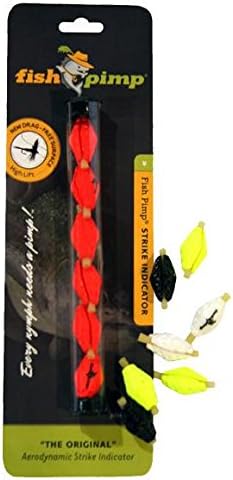 Riverdale Fly Fishing Fish Pimp Strike Indicators (Fluro Yellow, Standard)