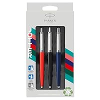 Parker Jotter Originals Trio Stift-Geschenkset | Kugelschreiber, Gelschreiber & Druckbleistift | Hergestellt aus 55 % recycelten Materialien* | Perfekte Geschenke zum Uni- oder Schulabschluss